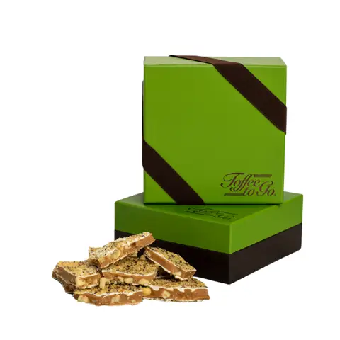 White Chocolate Macadamia Nut Toffee / 2 pound